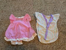 1985 Tonka Pound Puppies Puppy Outfits Dog Clothes 2 Nightgowns Lot