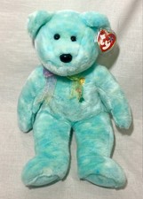 Rare Vintage 2001 Ty Beanie Buddy ARIEL The Cute Ariel Glaser Bear NWTS VGC