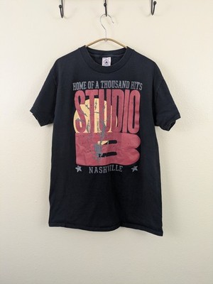 Historic RCA Studio B Black Shirt Size Medium Short Sleeve Home Of 1000 Hits