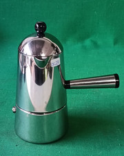 VECCHIA CAFFETTIERA LAVAZZA CARMENCITA 3/4 TZ ACCIAIO INOX 18/10 VINTAGE. DC29