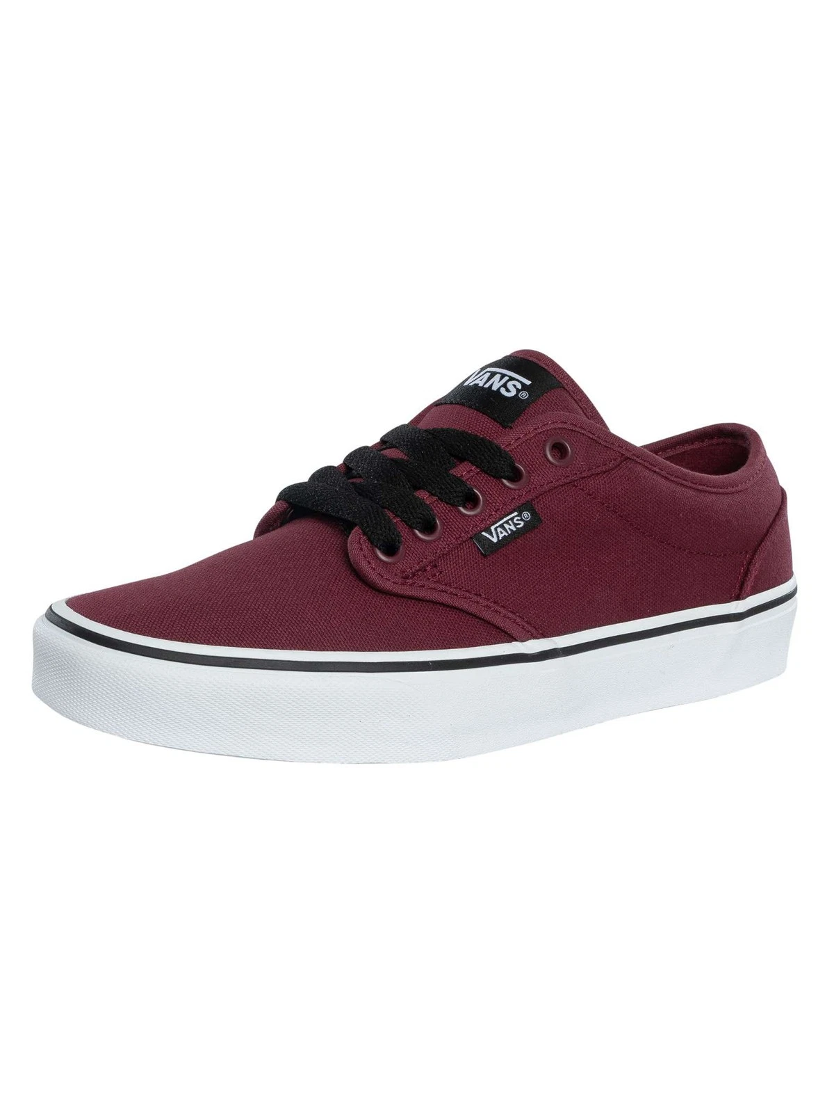Vans Uomo Scarpe da ginnastica Atwood Canvas, Rosso