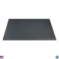 Alera AdaptivErgo 24" x 36" Black Anti-Fatigue Mat - Comfort & Support for Feet