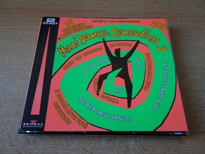 Doppel CD Maxi Dance Sensation 3: Snap Dr Alban feat Leila K KLF Betty Boo Nomad