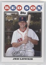 2008 Topps Update Jed Lowrie #UH117 0j6