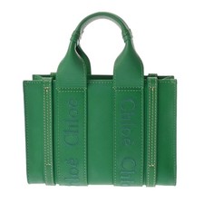 Chloe WOODY CHC23SP237 Shoulder Bag Calfskin ...