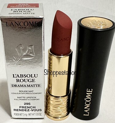 Lancome L'Absolu Rouge Drama Matte Lipstick Shade 295 FRENCH
