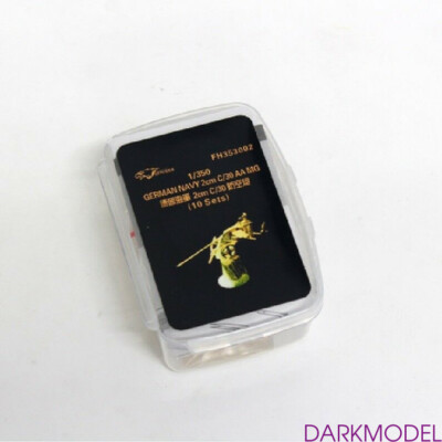 Flyhawk 353002 1/350 German Navy 2cm C/30 AA MG top quality