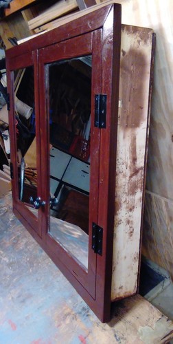 Handmade Bathroom Medicine Cabinet,Kitchen Cabinet, customed- size-color-shelves - Picture 4 of 12