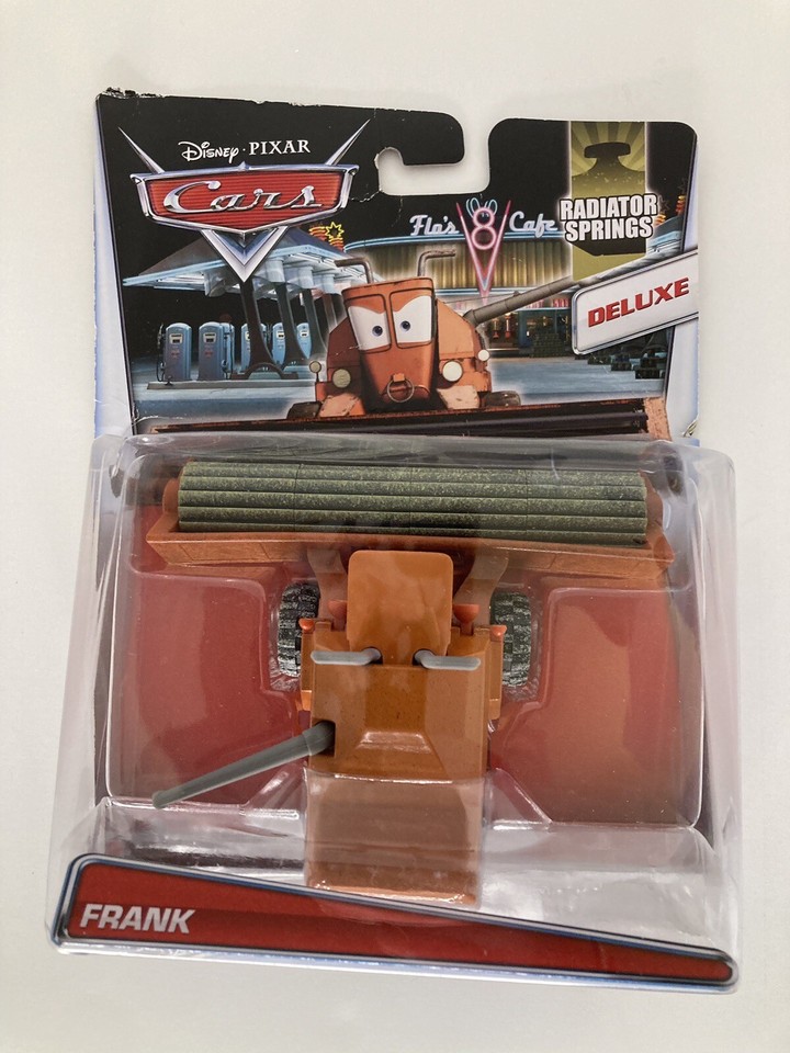 Disney Pixar Cars Bessie, Frank DELUXE Bundle Lot Road paver Tractor eBay