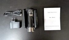 48MP 18X Video Camera Camcorder 4K Ultra w IR Night Vision Digital Zoo Rotation