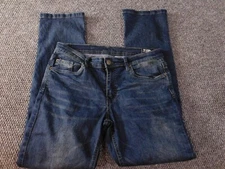 Buffalo by David Bitton Jeans womens 16 blue Evan slim straight denim