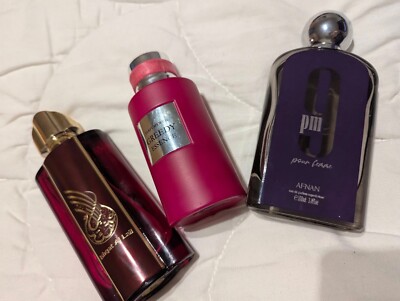Set parfum ,World Athoor Al Alam, Afnan und Greedy essence weil