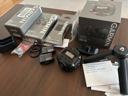 GARMIN Action Camera VIRB 360 Black up to 5.7K compatible 360 shooting Used - Picture 2 of 7