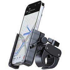 Phone Holder for Bike, Compatible with 4.7''-7'' Cellphones, Not Block Camera