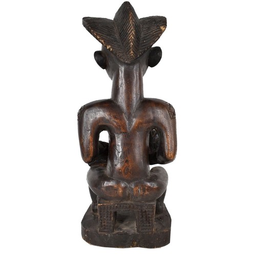 Chokwe Figure Mother and Child Congo - Picture 3 of 5