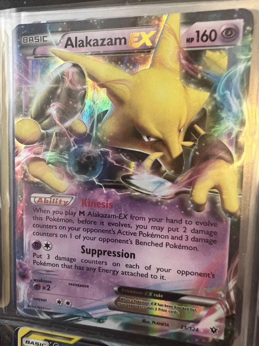 Alakazam EX - 25/124 - Ultra Rare