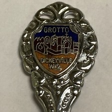 Grotto Dickeyville Wisconsin Vintage Souvenir Spoon Collectible