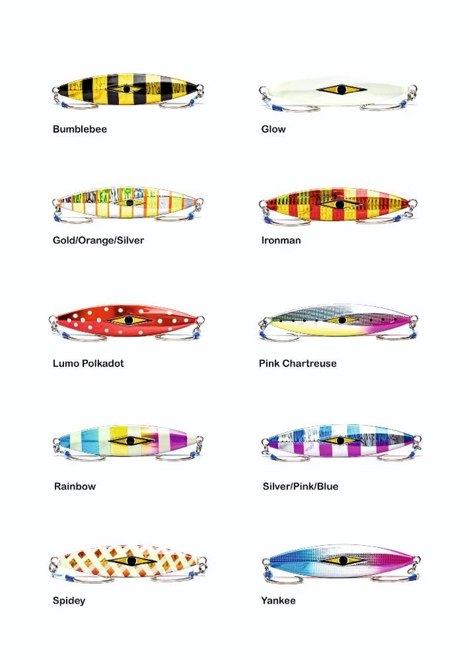 Mustad Staggerbod Jig Jig-Köder Pilker 150g-300g Salzwasserköder Jiggen Pilken - Bild 3 von 4