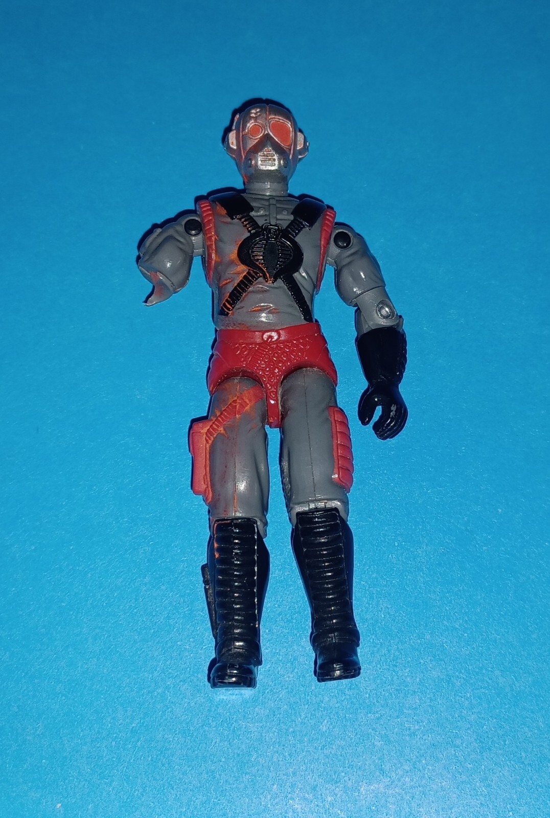 1990 GI JOE ARAH VAPOR v1 COBRA HURRICANE VTOL PILOT VTG HASBRO AS-IS RARE 1990