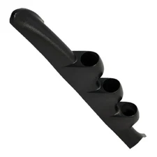 GlowShift Black Triple Gauge 52mm Pillar Pod for 2003-2004 Ford Mustang Cobra GT