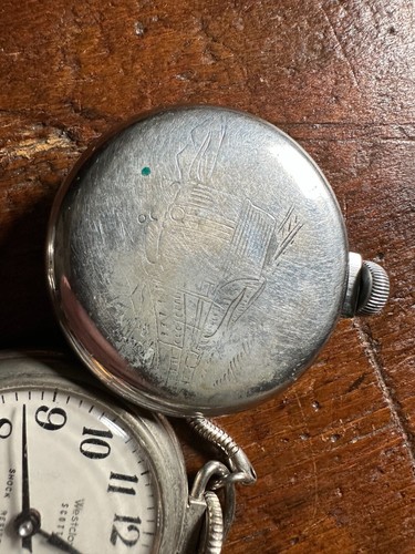 3 Vtg Antique Pocketwatches Westclox Scotty Bull's Eye Ingersole Yankee Railroad - Picture 8 of 14