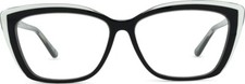 Guess GU2977 005 Black Cat Eye Plastic Optical Eyeglasses Frame 49-13-140