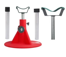 NEW RED Combo Draft & Horse Hoofjack Hoof Jack Equine Farrier Tool Stand