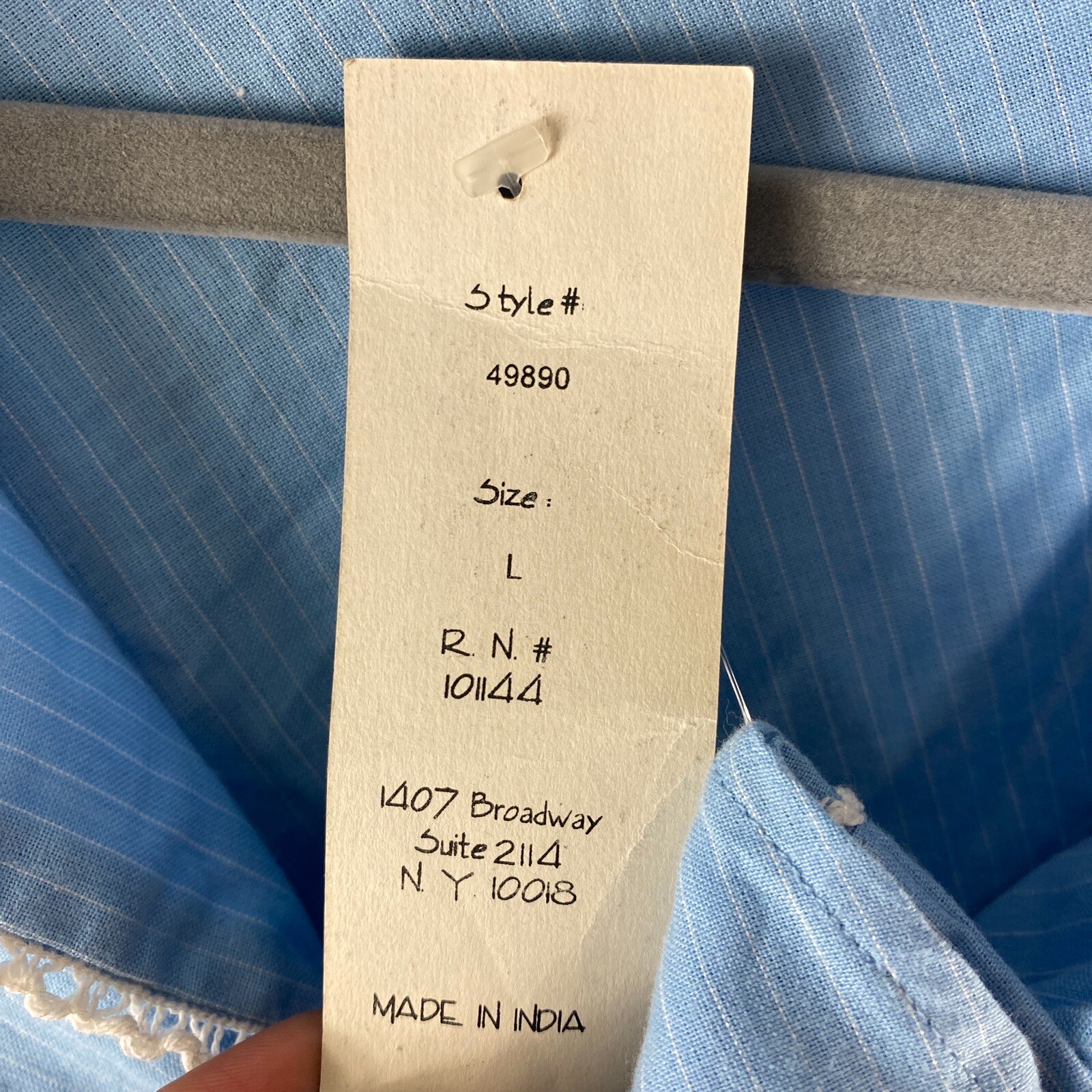 Millenium Striped Blouse Size: Large - image 3