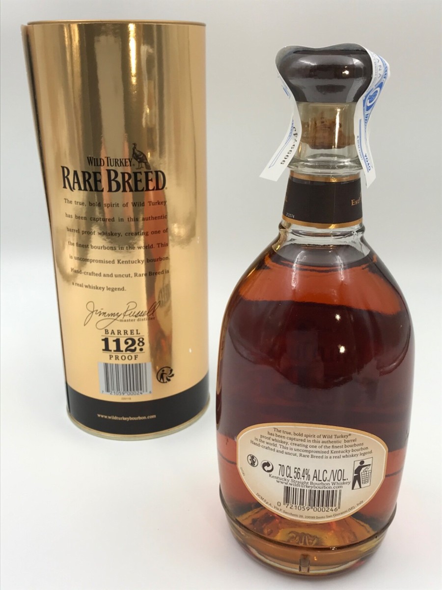 WHISKY WILD TURKEY RARE BREED KENTUCKY STRAIGHT BOURBON