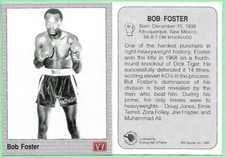 1991 AW Sports All World Boxing Bob Foster #82👍