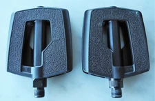 VP Components VP-836 Pedals - Platform, Plastic, 9/16", Black, Anti-Slip