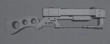 Fallout 4 AER9 Laser Rifle STL File Only! Resin Print Printing Threezero