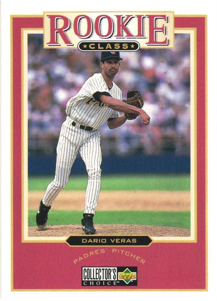 1997 Collector's Choice #23 Dario Veras  San Diego Padres Rookie Class