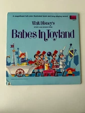 Babes In Toyland Disneyland Records LP 3913 With Book VG+ Cleaned
