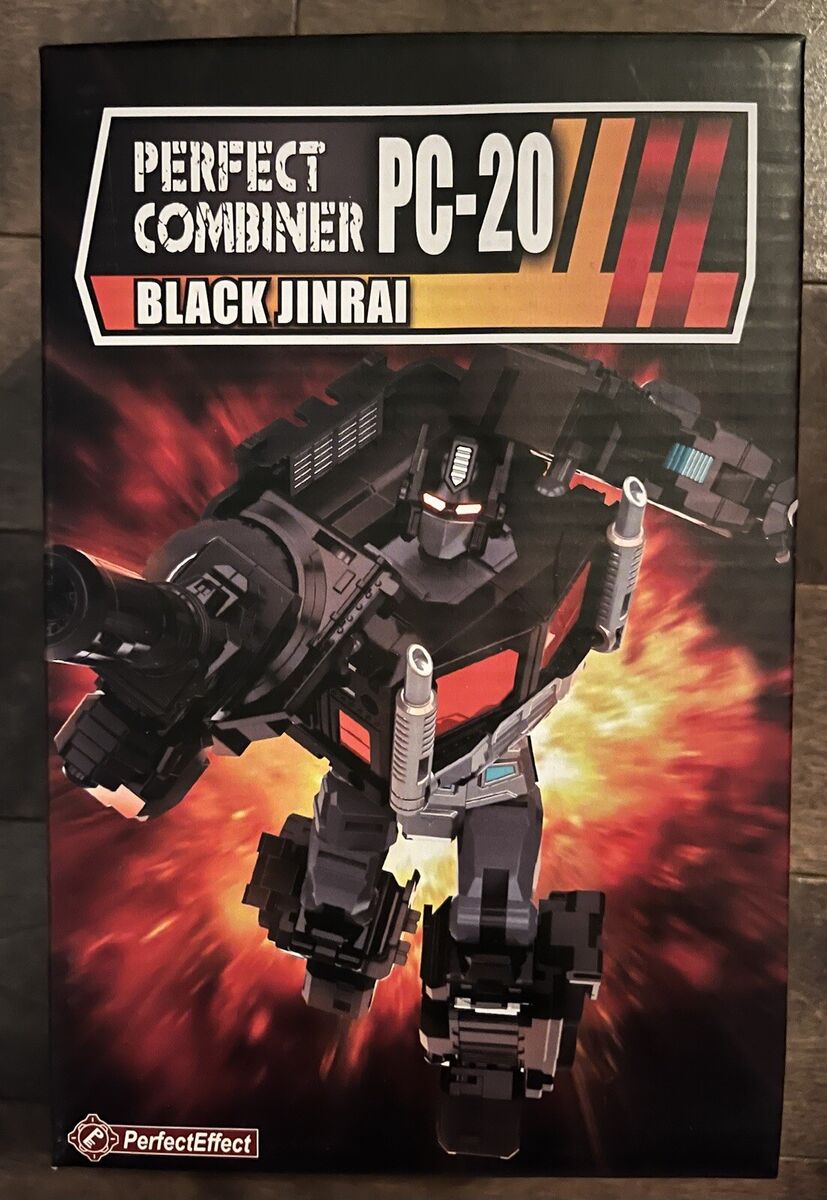 Transform PerfectEffect Perfect Combiner PC-20 BLACK JINRAI Transform PerfectEffect Perfect Combiner PC-20 BLACK JINRAI