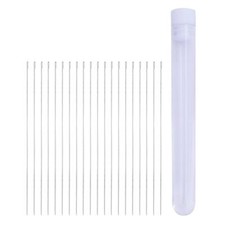 20 Pieces Beading with Storage Bottle for Jewelry Making 20 Aiguilles