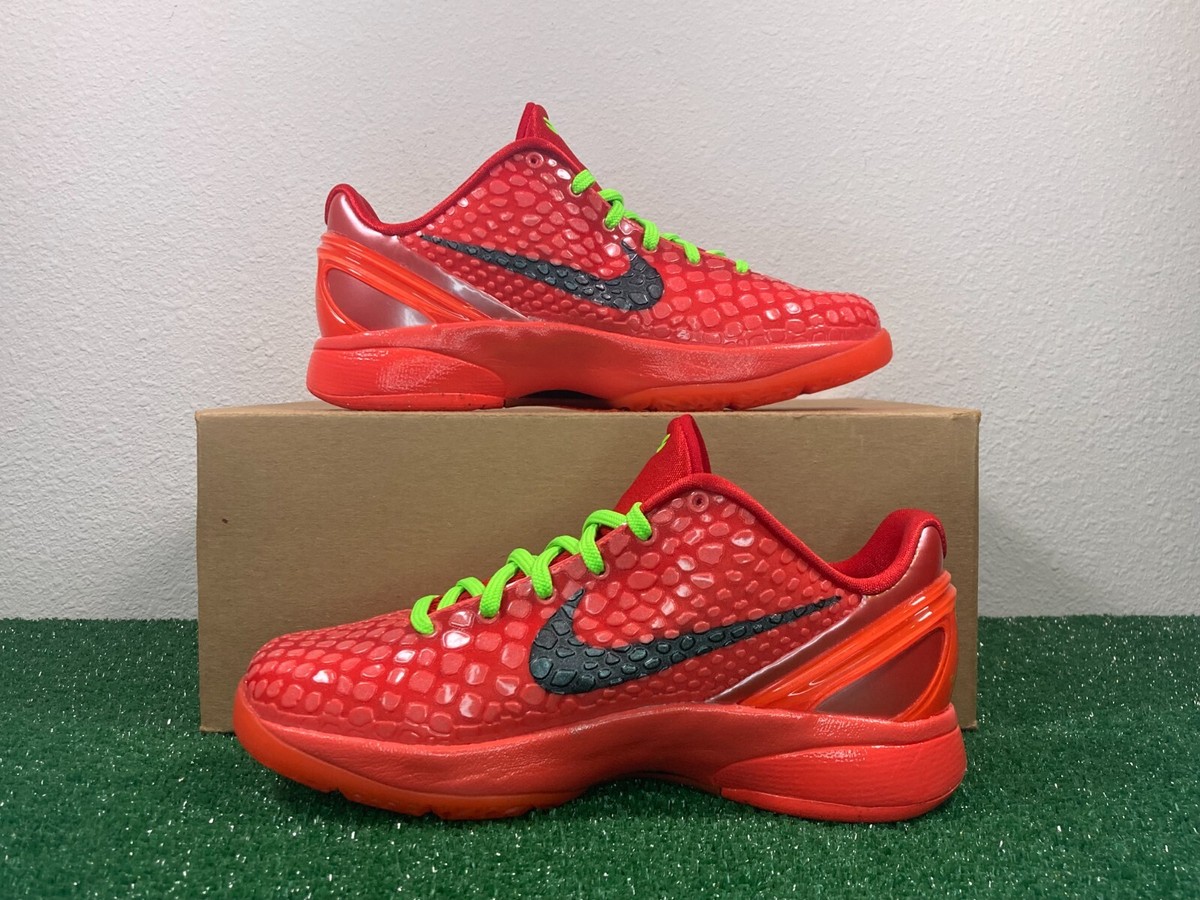 シューズ(男性用) Nike Kobe 6 Protro \"Reverse Grinch\" Nike Kobe 6 Protro Reverse Grinch Men's - FV4921-600 - US