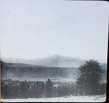 Lateral Moraine, Estes, Pk, BESELER Magic Lantern Glass Slide