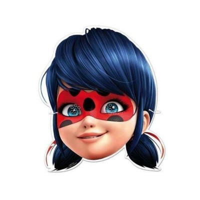 Masque Loup Pailleté - Ladybug pour l'anniversaire de votre enfant