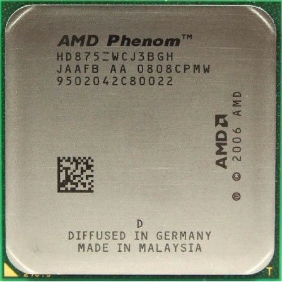 AMD Phenom X3 8750 BE Triple Core Processor 2.4 GHz, Socket AM2/AM2+, 95W CPU - Image 4 of 4