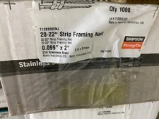 Simpson-Strong Tie 20-22 Degree Strip Framing Nail 0.099" x 2" Stainless Steel
