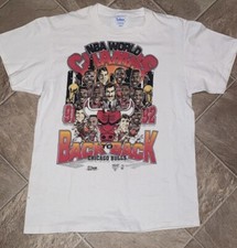 Vintage Chicago Bulls Caricature Reprint Unisex T-shirt Reprint Men Women