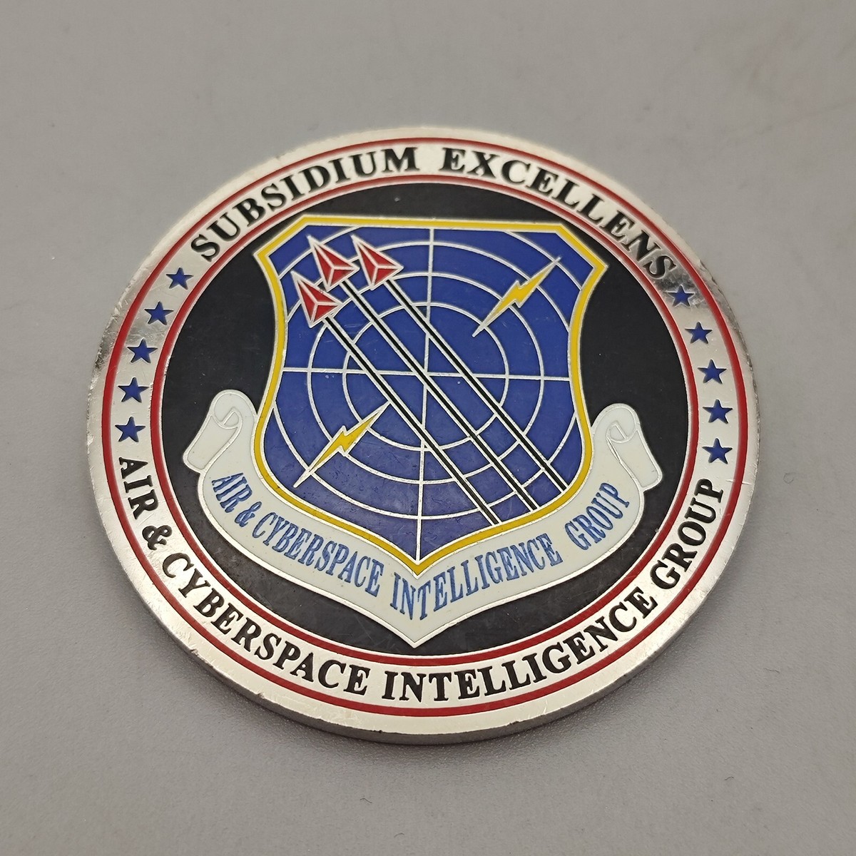 米国国家航空宇宙情報センター NASIC 司令官 チャレンジコイン 米国国家航空宇宙情報センター NASIC 司令官 チャレンジコイン