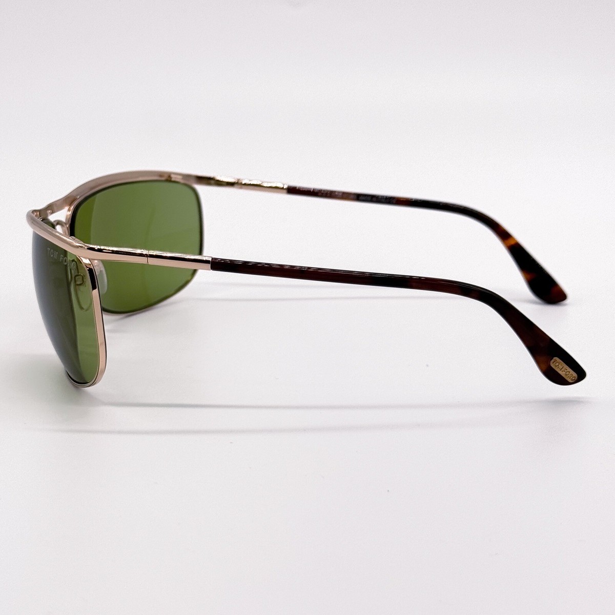 NEW TOM FORD TF418 28N AVIATOR UNISEX GOLD SUNGLASSES RYDER  display picture 1