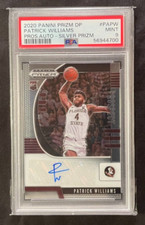 🔥Patrick Williams 2020 Prizm DP Draft Picks Silver PAPW PSA 9 RC Autograph 🔥