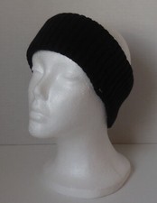 Nike Knit Wide Headband Warm Youth Black/Black/Silver