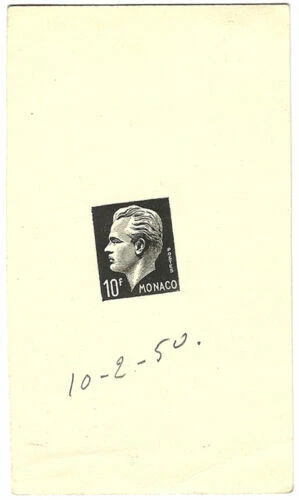 Timbres de Monaco feuilles