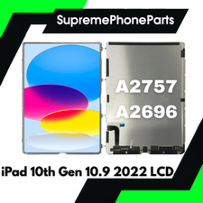 For iPad 10th Generation 2022 10.9" A2757 A2696 LCD Screen Display Replacement