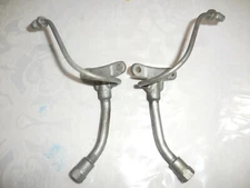 MERCEDES BRAKE LINES FRONT 111 420 6628-6528 GENUINE OE W111 NEW SET RIGHT & LEF