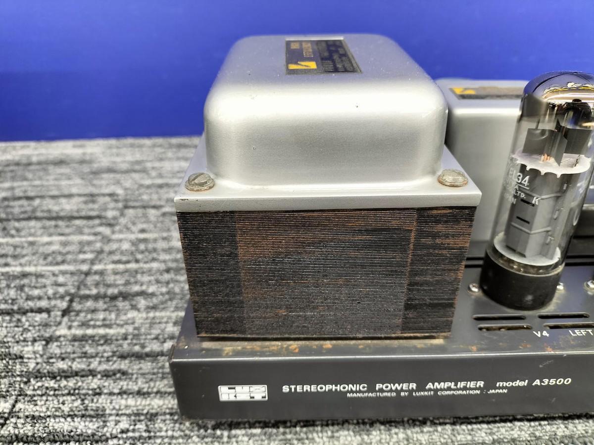 LUXMAN Luxkit A3500 Power Amplifier Tube Main Amp Kit Vintage | eBay